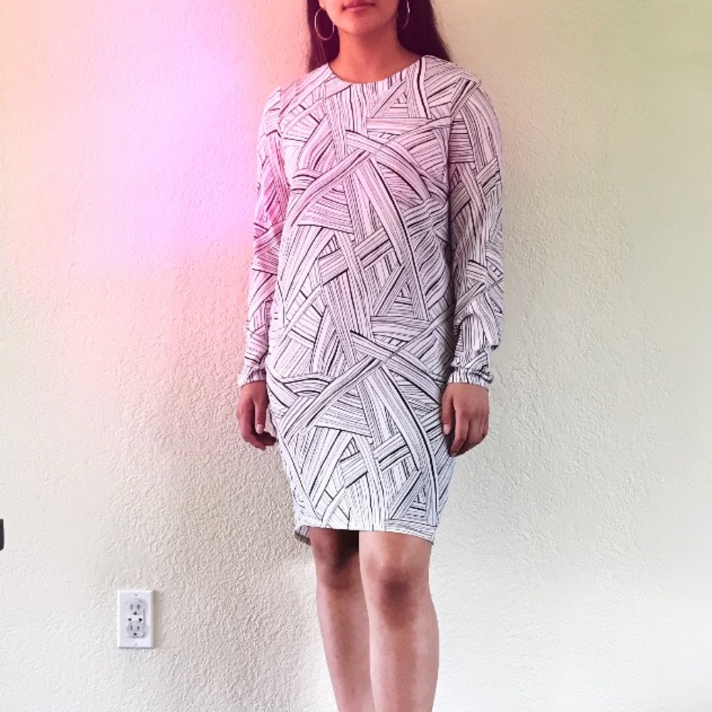 Black and White Dress